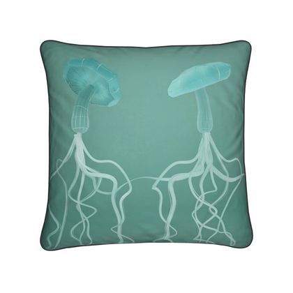 Mycelium 01 Quenched Steel Cushion