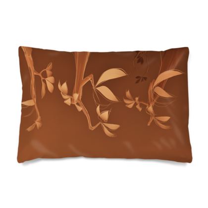 Giraffe 01 Baked Clay Silk Pillow Case