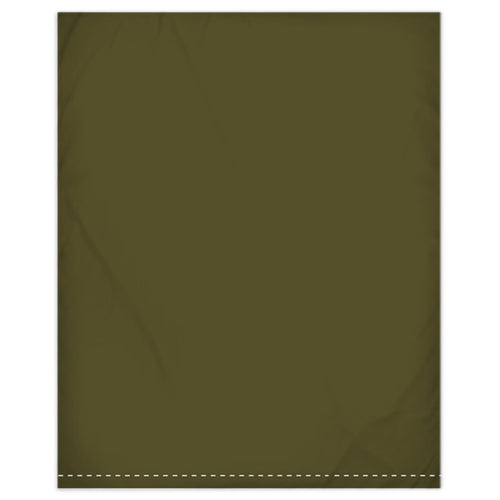 Giraffe 01 Golden Olive Duvet Cover