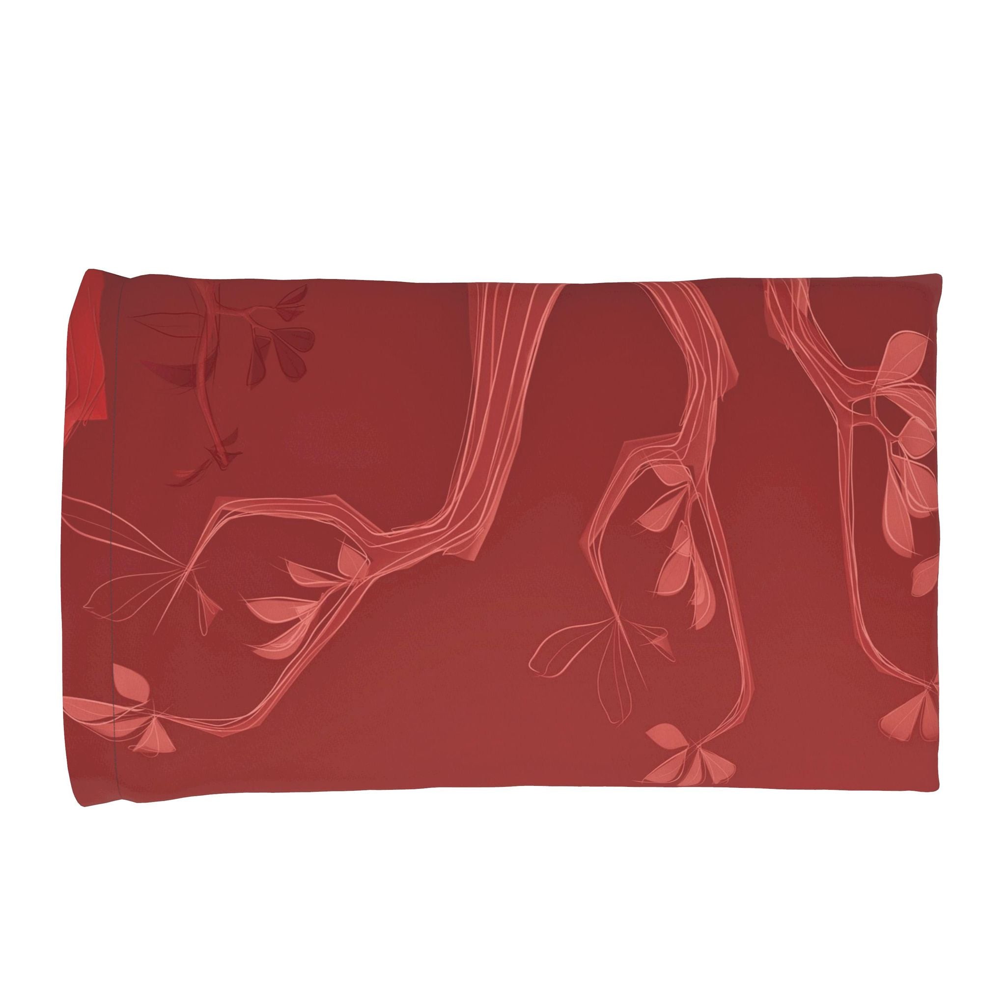 Giraffe 01 Rich Berry Pillow Case