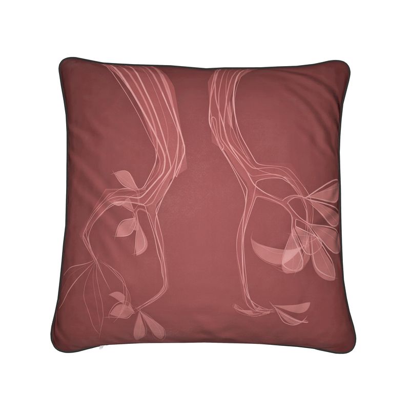 Giraffe 01 Rich Berry Cushion