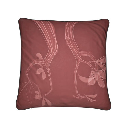 Giraffe 01 Rich Berry Cushion