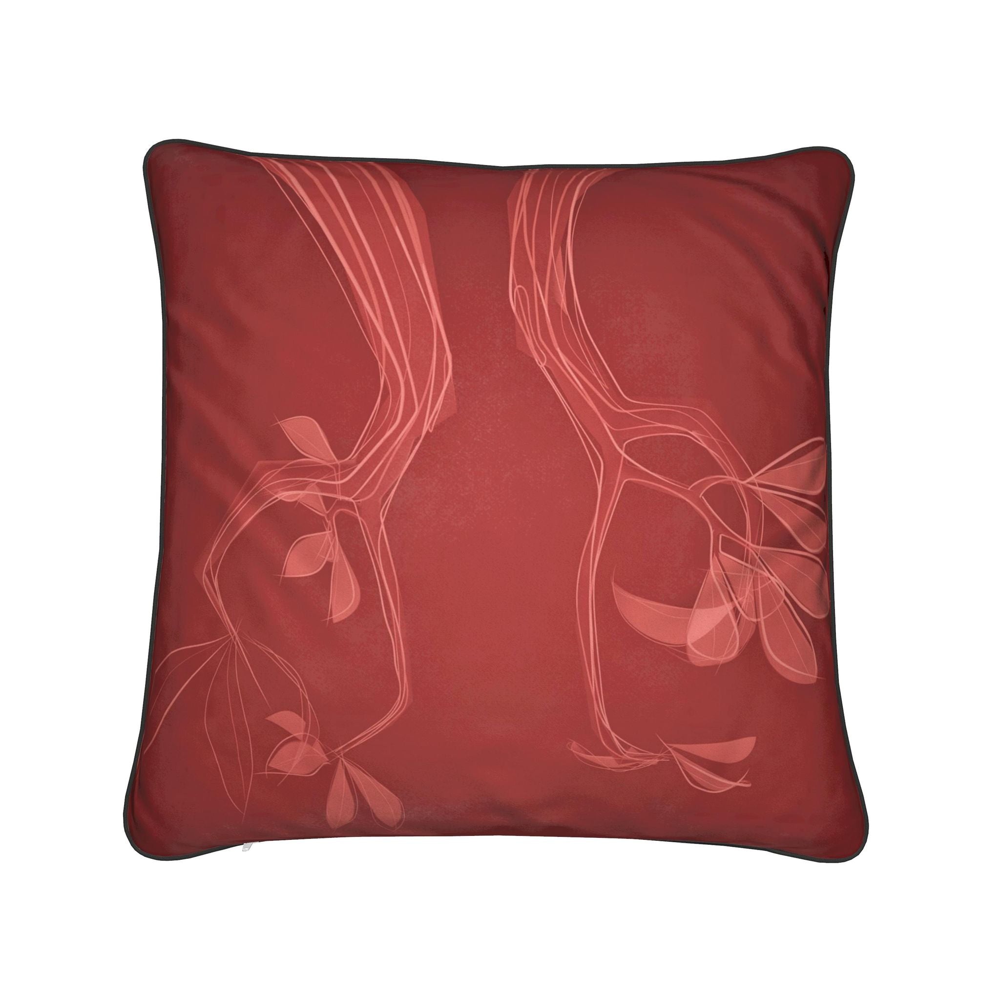 Giraffe 01 Rich Berry Cushion