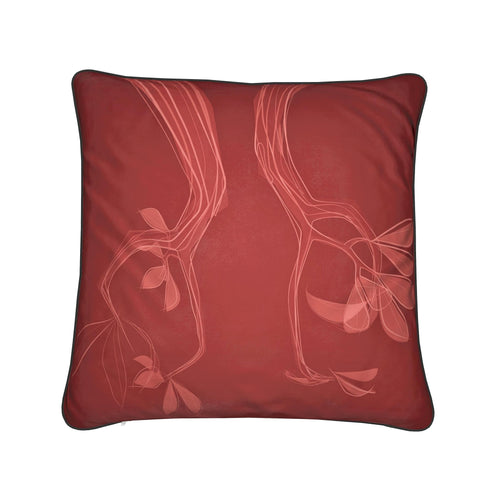 Giraffe 01 Rich Berry Cushion
