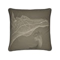 Giraffe 01 Old Bone Cushion