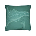 Giraffe 01 Quenched Steel Cushion