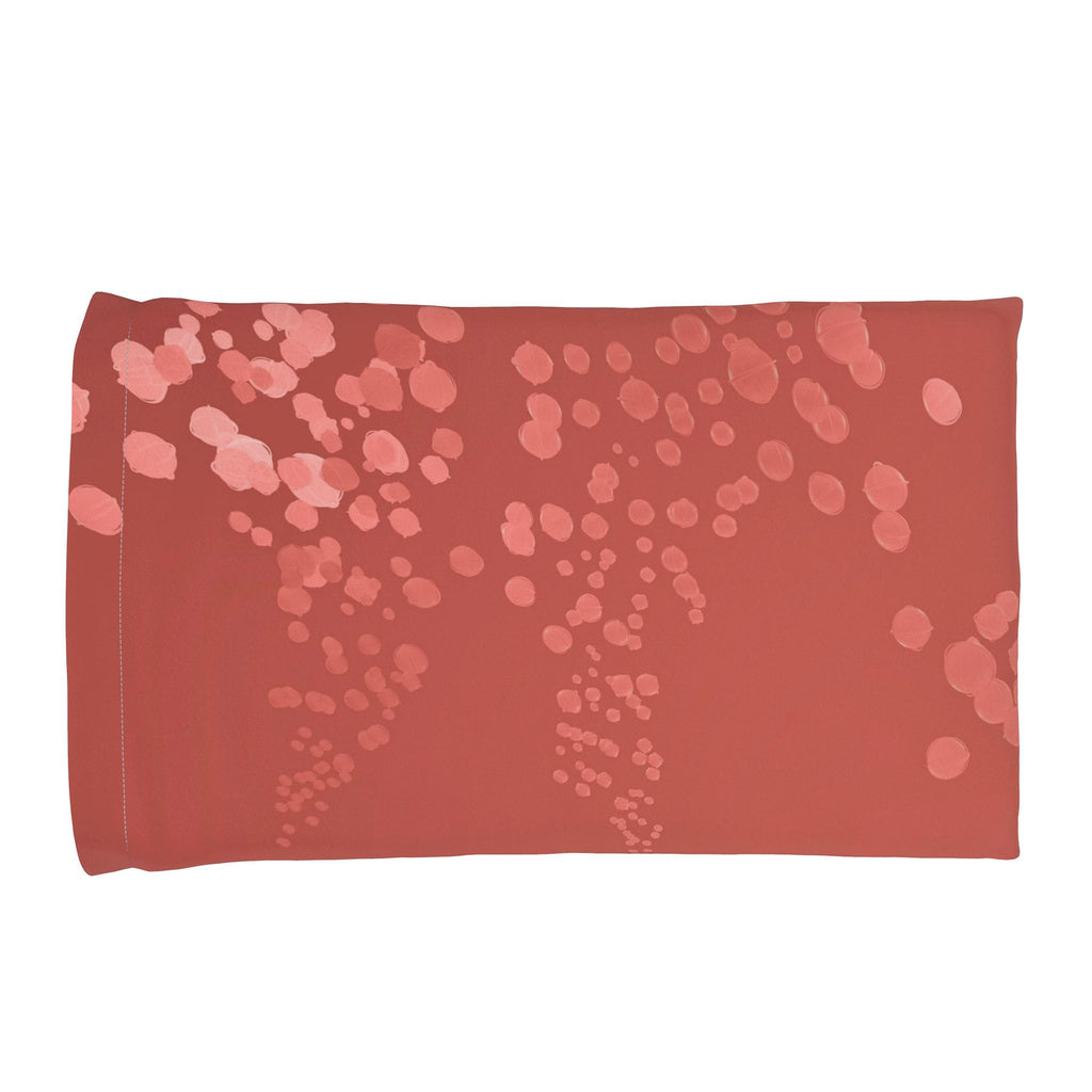 Mycelium 01 Rich Berry Pillow Case
