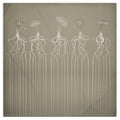 Mycelium 01 Old Bone Duvet Cover