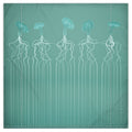 Mycelium 01 Quenched Steel Duvet Cover
