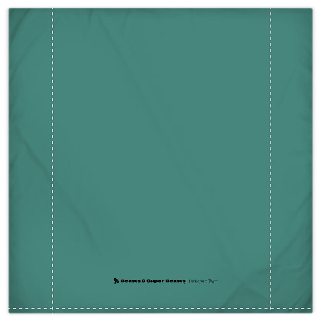 Mycelium 01 Quenched Steel Duvet Cover