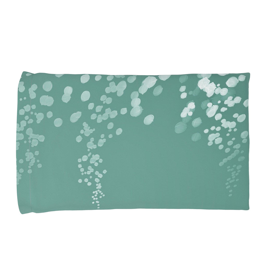 Mycelium 01 Quenched Steel Pillow Case