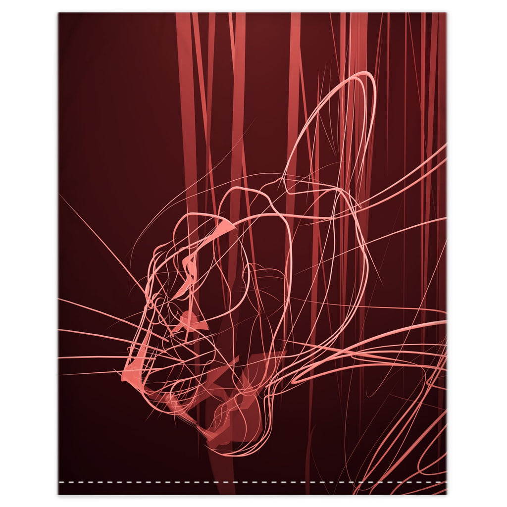 Panther 01 Rich Berry Duvet Cover