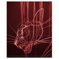Panther 01 Rich Berry Duvet Cover