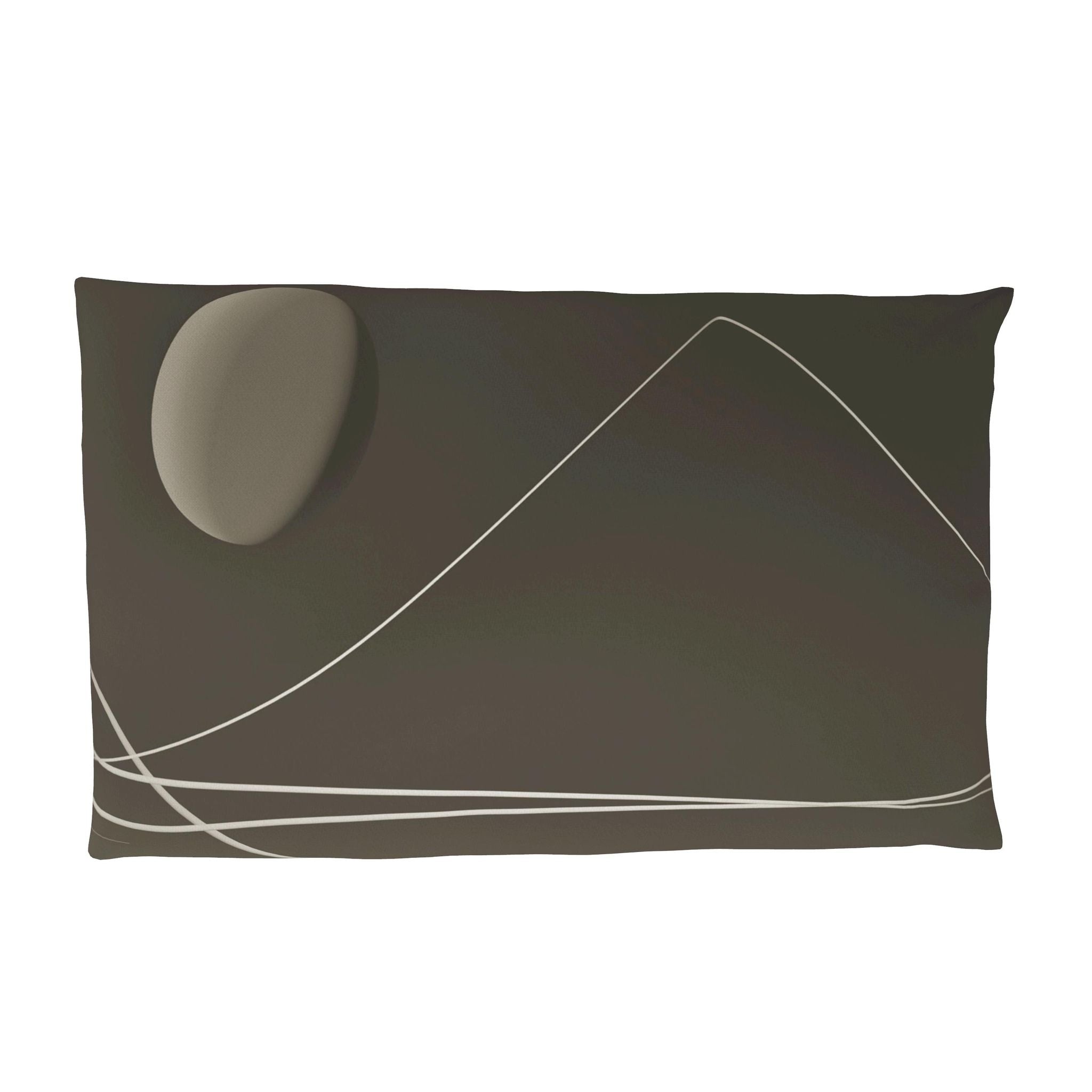 Rhino 01 Powdered Carbon Pillow Case