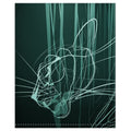 Panther 01 Quenched Steel Duvet Cover