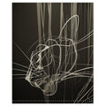 Panther 01 Powdered Carbon Duvet Cover