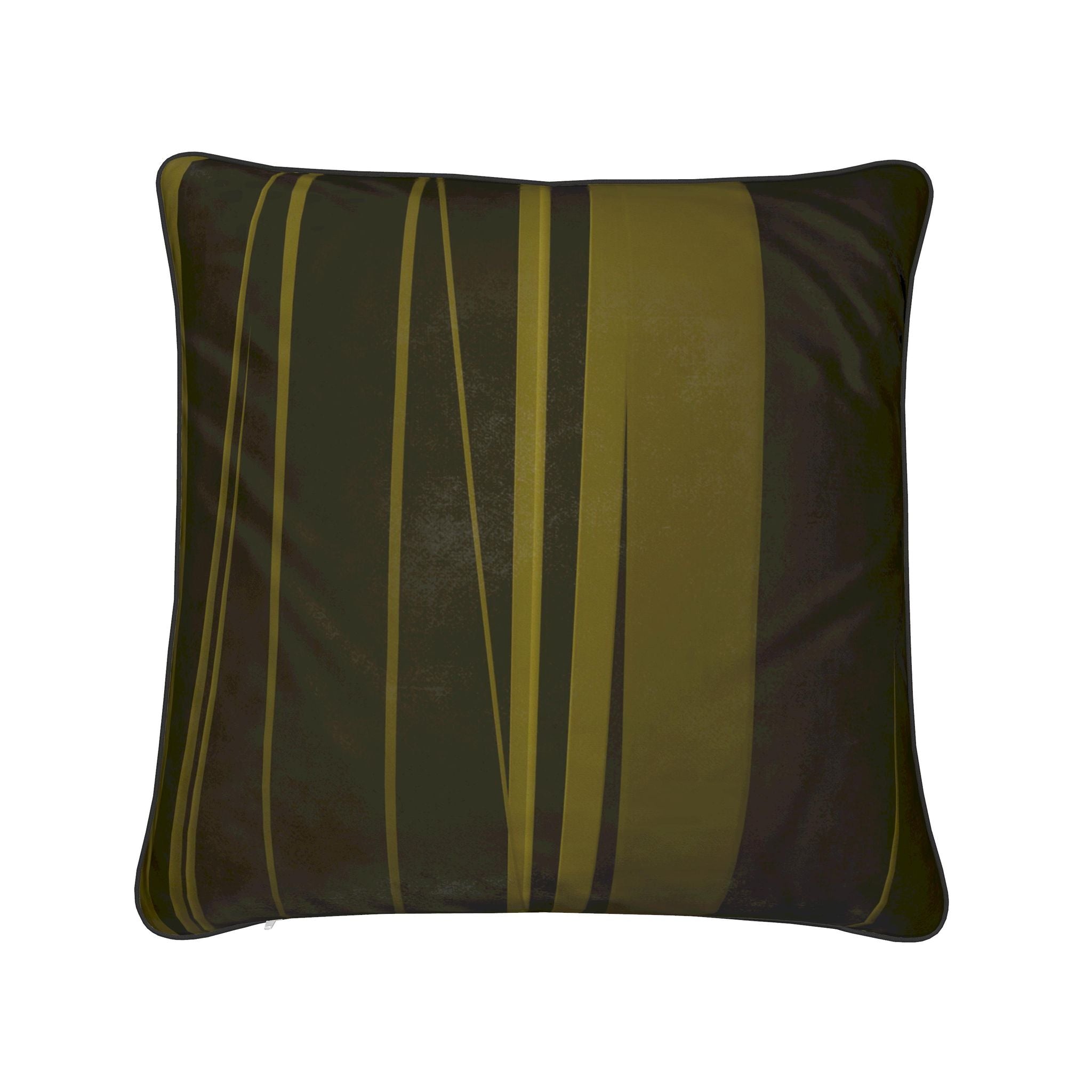 Panther 01 Golden Olive Cushion