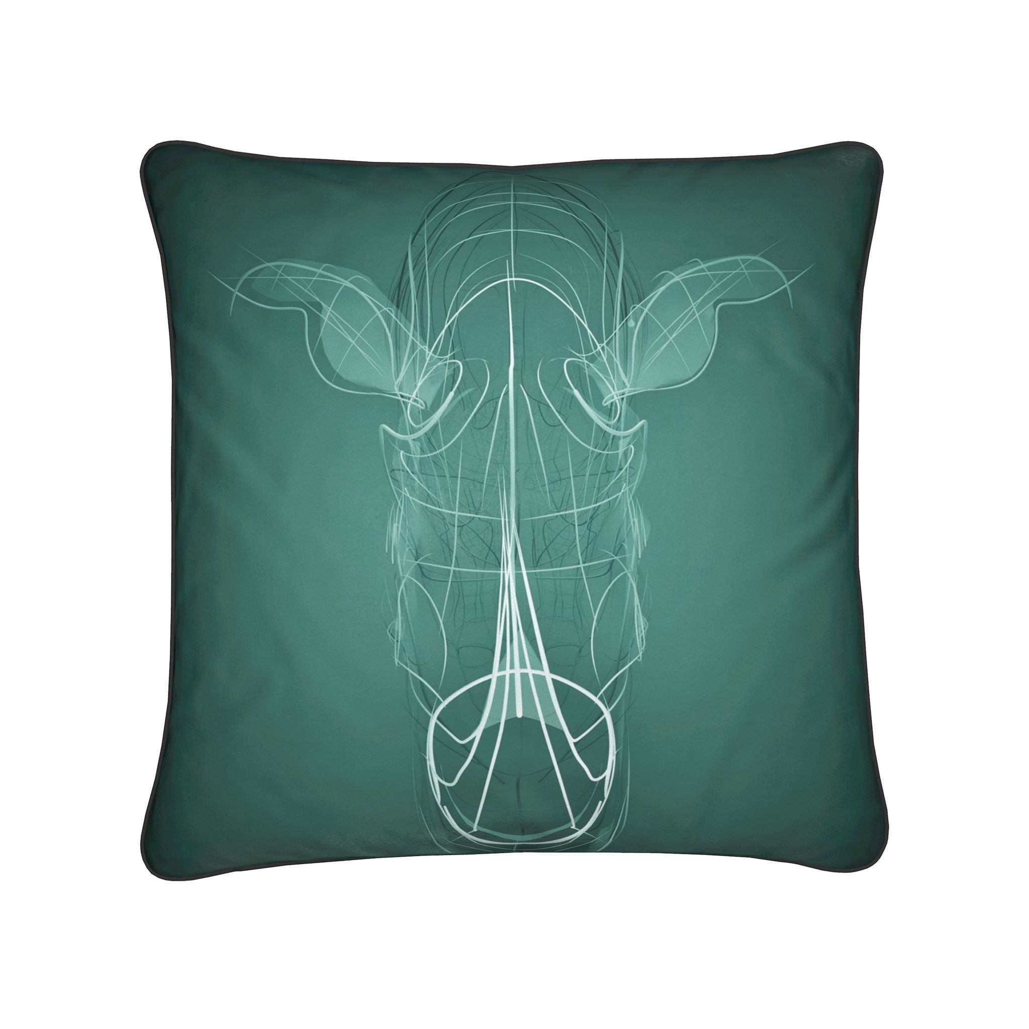 Rhino 01 Quenched Steel Cushion