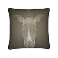 Rhino 01 Powdered Carbon Cushion