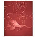 Octopus 01 Rich Berry Duvet Cover