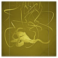 Octopus 01 Golden Olive Duvet Cover
