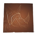 Rhino 01 Baked Clay Throw