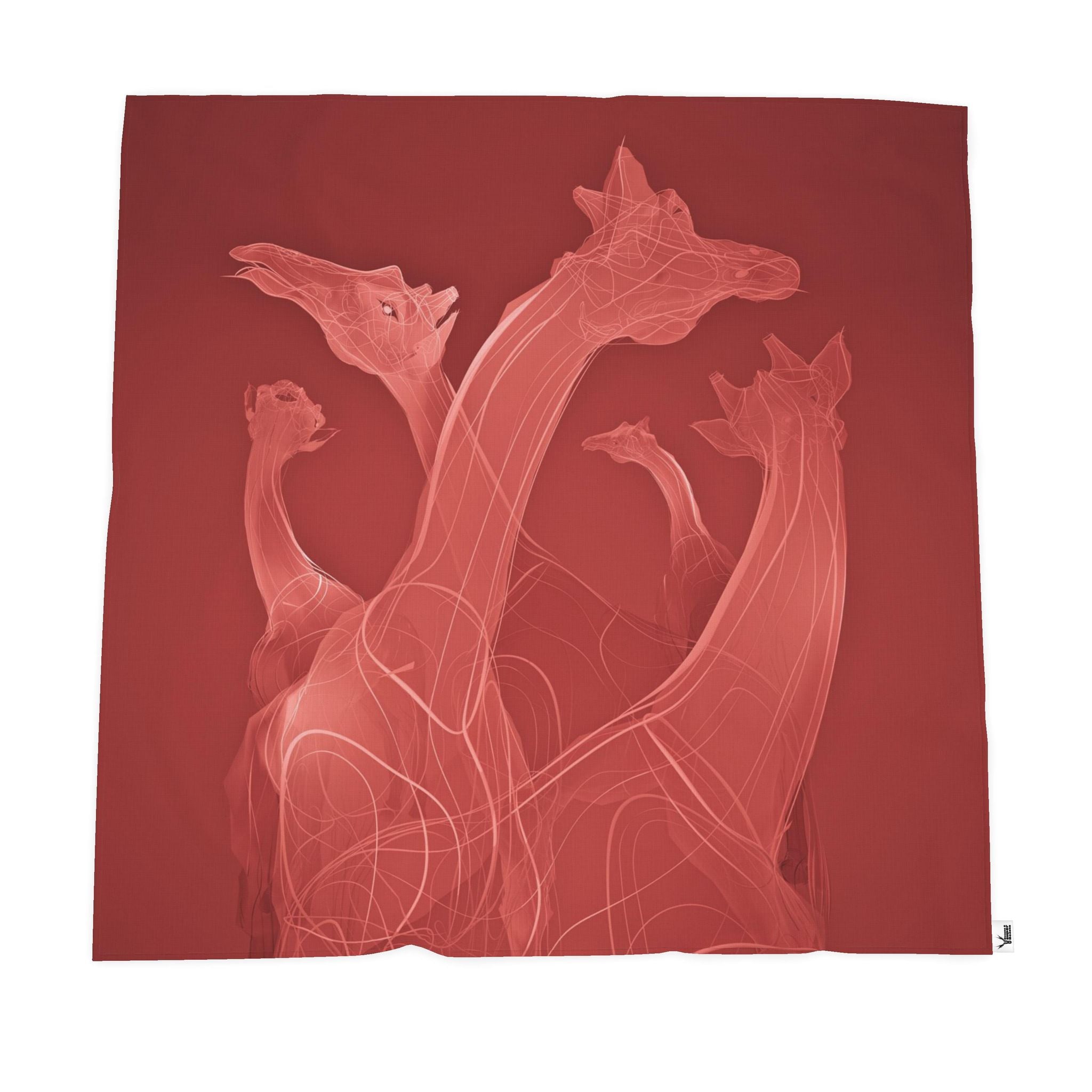 Giraffe 01 Rich Berry Throw