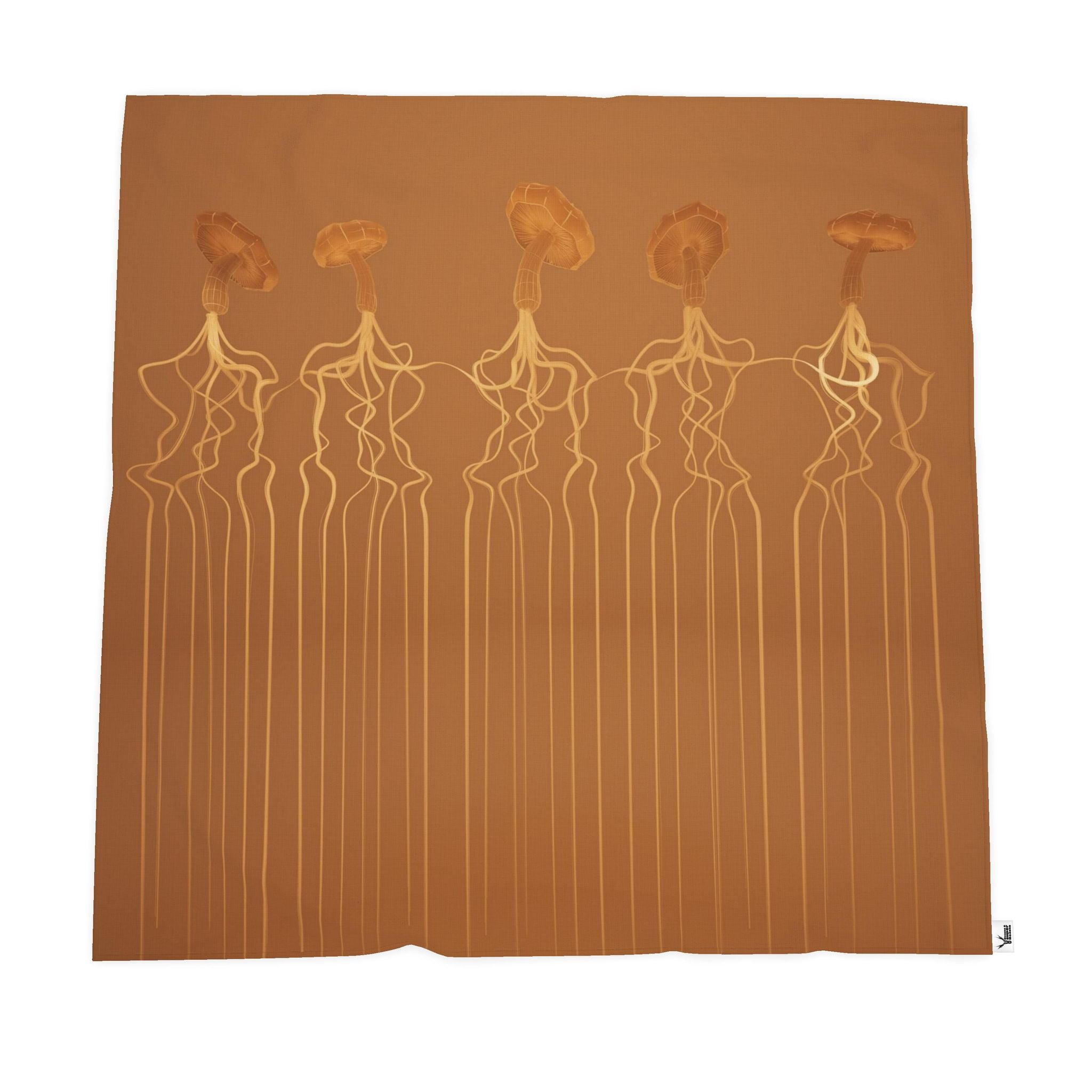 Mycelium 01 Baked Clay Throw