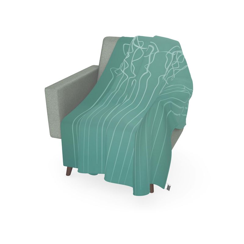Mycelium 01 Quenched Steel Throw