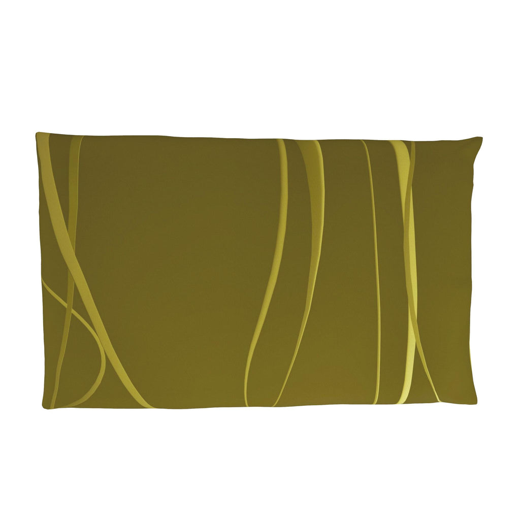 Octopus 01 Golden Olive Pillow Case