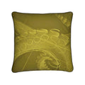 Octopus 01 Golden Olive Cushion