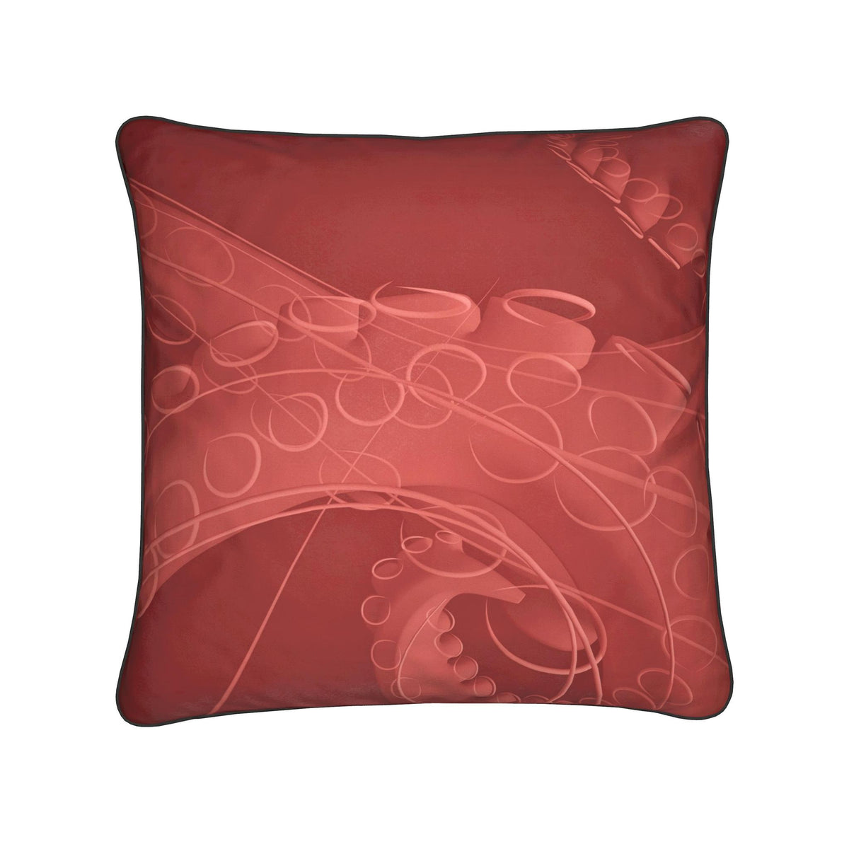Octopus 01 Rich Berry Cushion