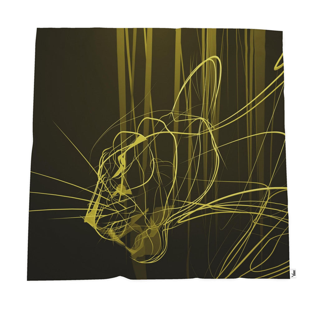 Panther 01 Golden Olive Throw