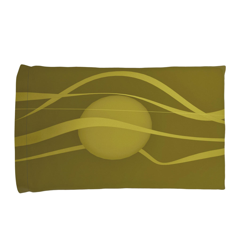 Stag 01 Golden Olive Pillow case