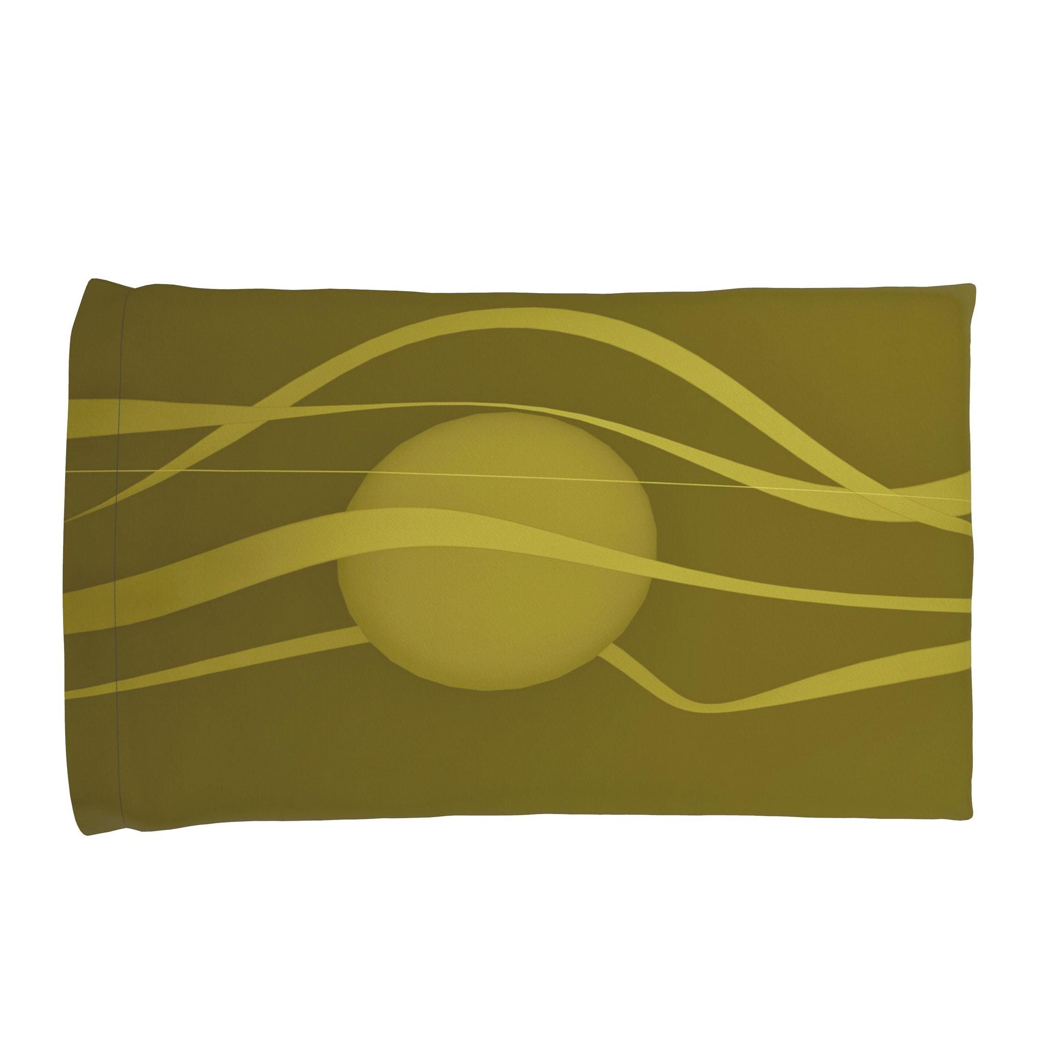Stag 01 Golden Olive Pillow case