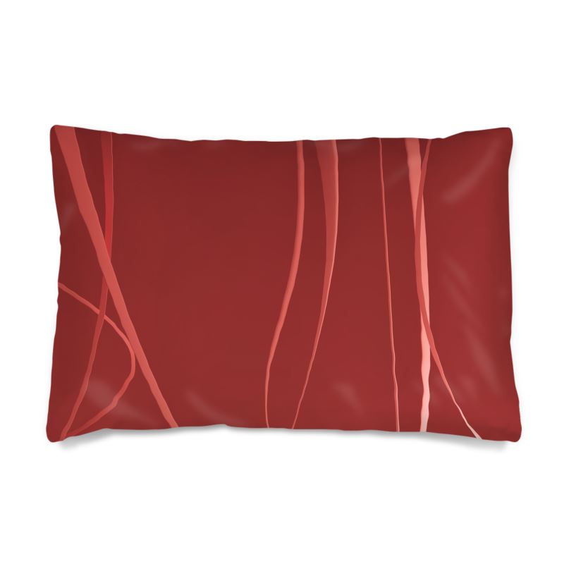 Octopus 01 Rich Berry Silk Pillow Case