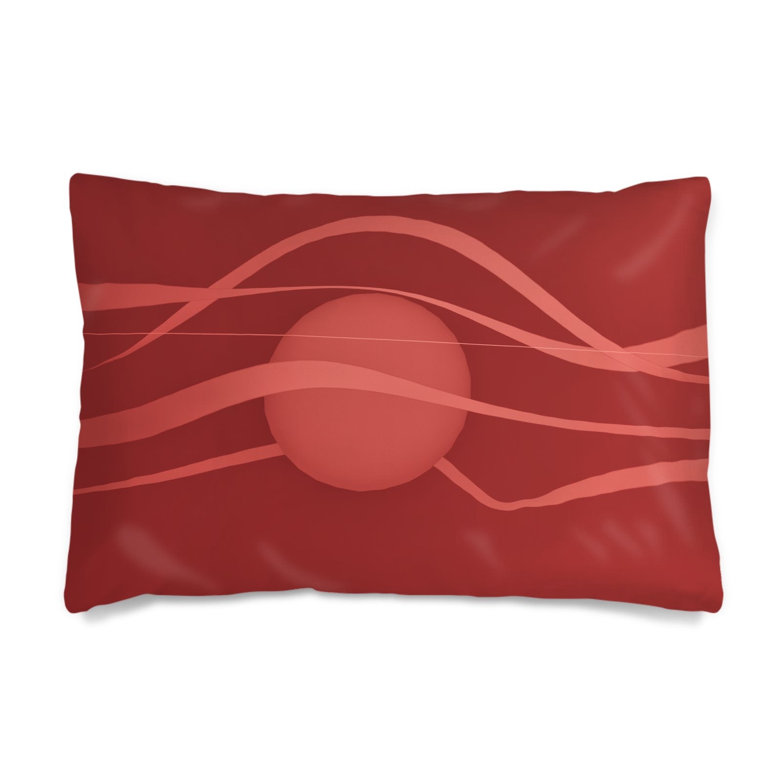 Stag 01 Rich Berry Silk Pillow Case