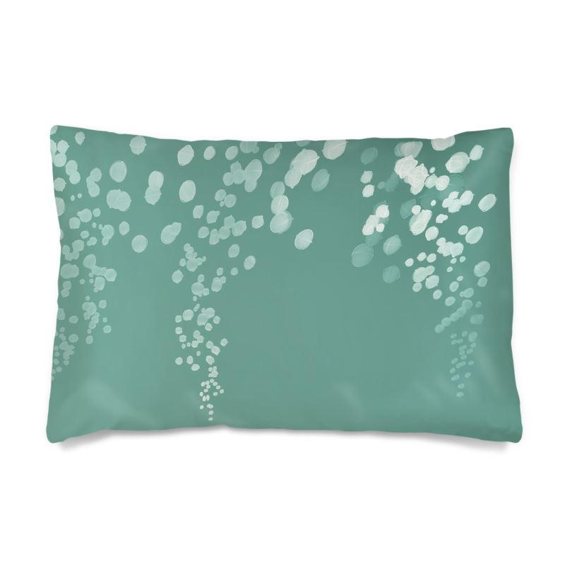 Mycelium 01 Quenched Steel Silk Pillow Case