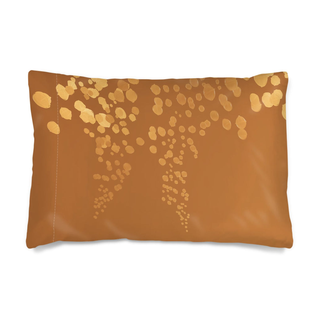 Mycelium 01 Baked Clay Silk Pillow Case