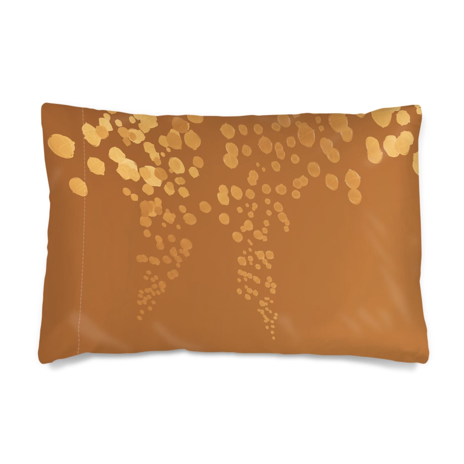Mycelium 01 Baked Clay Silk Pillow Case