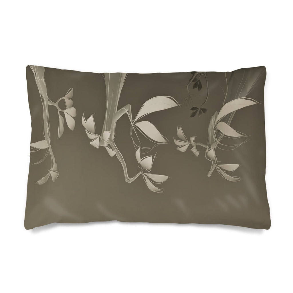 Giraffe 01 Old Bone Silk Pillow Case