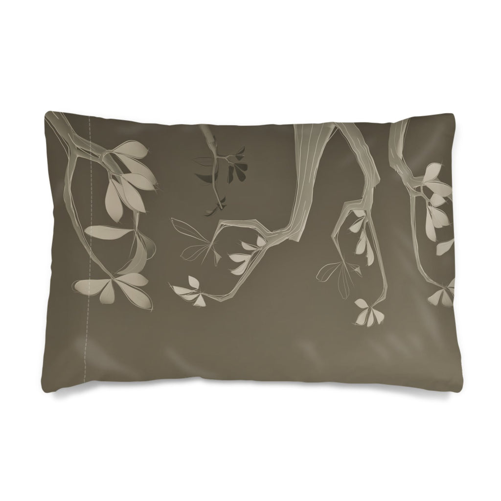 Giraffe 01 Old Bone Silk Pillow Case