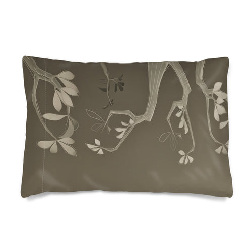 Giraffe 01 Old Bone Silk Pillow Case