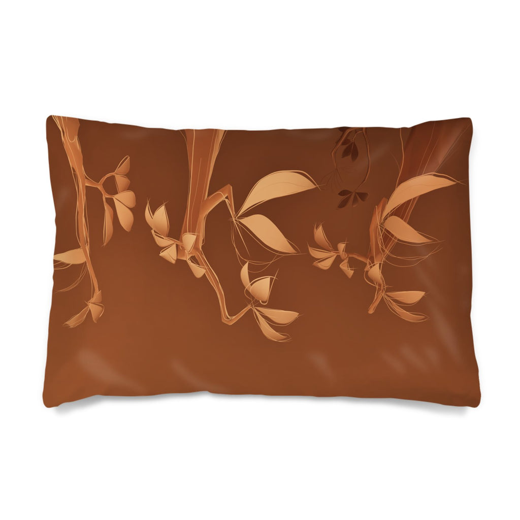 Giraffe 01 Baked Clay Silk Pillow Case