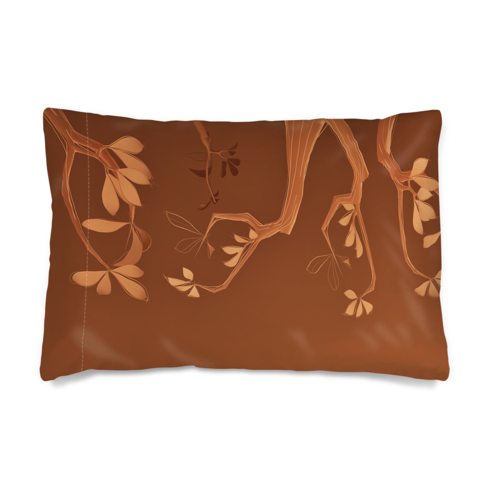 Giraffe 01 Baked Clay Silk Pillow Case