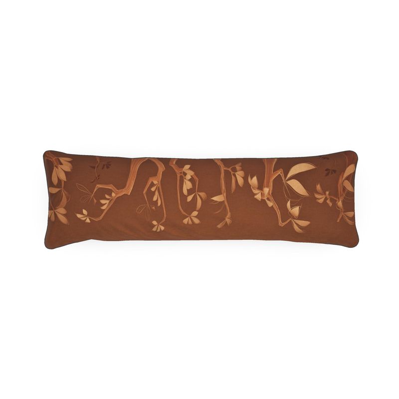 Giraffe 01 Baked Clay Bolster Cushion