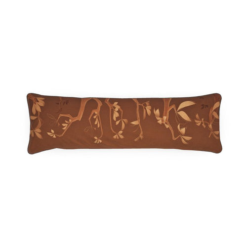 Giraffe 01 Baked Clay Bolster Cushion