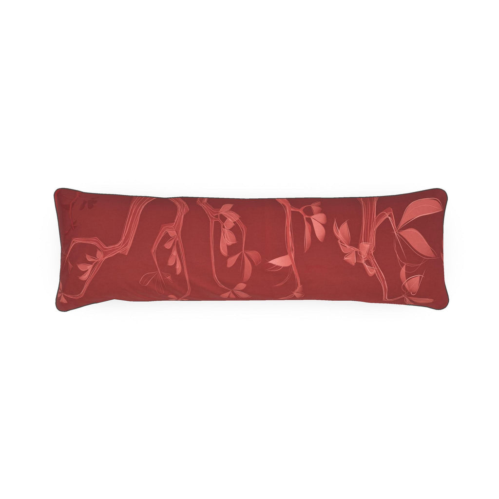 Giraffe 01 Rich Berry Bolster Cushion