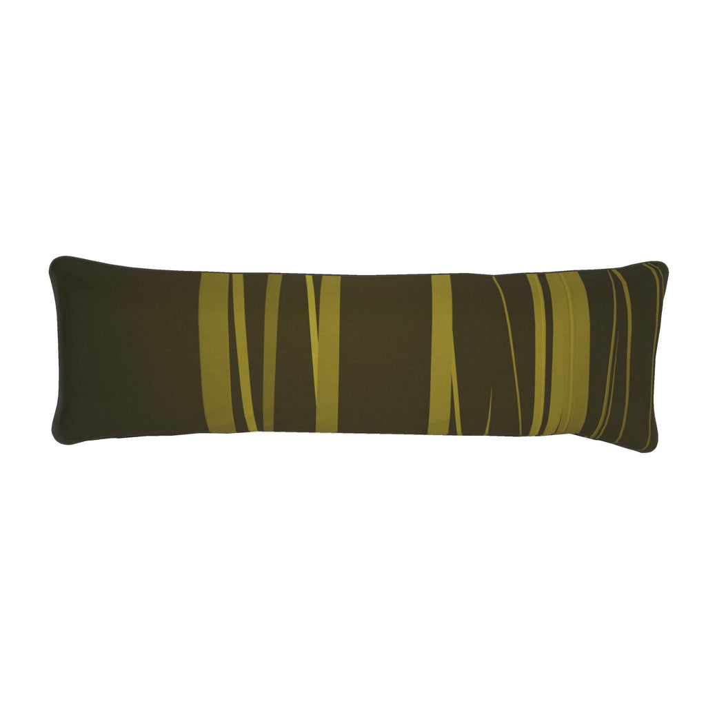 Panther 01 Golden Olive Bolster Cushion