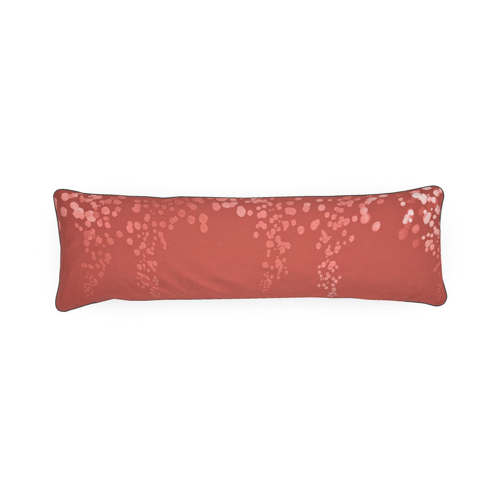 Mycelium 01 Rich Berry Bolster Cushion